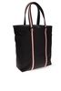 Bally Code Stripe Detailed Shopper Bag