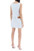 VERSACE Stylish Light Blue Mini Denim Dress for Women - SS24 Collection