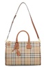 Burberry Vintage Check Pattern Medium Bowling Bag