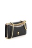 Alexander McQueen Skull Plaque Chain-Linked Shoulder Bag