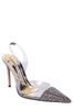 Alexandre Vauthier Amber Embellished Pointed-Toe Pumps