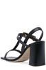 Sergio Rossi Buckled T-Bar Heeled Sandals