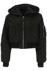 Givenchy Cropped Hooded Bomber Jacket