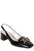 Tod's Square Toe Slingback Pumps