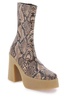 Stella McCartney Square Toe Ankle Boots