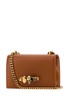 Alexander McQueen Four Ring Chain-Linked Shoulder Bag