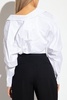 Alexander Wang Cropped Wrapped Front Shirt