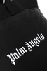 Palm Angels Man Black Fabric Shopping Bag