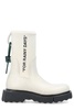 Off-White Sponge Round Toe Rain Boots