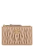 Powder Pink Nappa Leather Card Holder