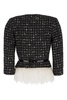 Elisabetta Franchi Tweed Embellished Jacket