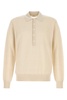 Dries Van Noten Long-Sleeved Knitted Polo Shirt