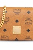 MCM Logo-Engraved Chain-Linked Shoulder Bag