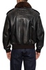 Versace Leather jacket with detachable collar