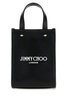 Jimmy Choo Logo Printed Tote Bag