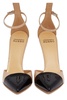 Francesco Russo  Two-Toned Ankle Strap Pumps