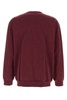 Burgundy cotton sweatshirt