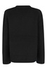 Helmut Lang Chevron Detailed Knitted Crewneck Jumper