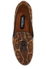 Tom Ford Animal Printed Tassel Detailed Moccasins