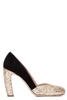 Miu Miu Glitter Panelled Pumps