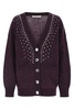 Alessandra Rich Embellished Button-Up Cardigan