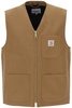 Carhartt WIP V-Neck Logp Patch Zipped Vest