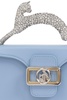 Lanvin Embellished Pencil Cat Mini Top Handle Bag