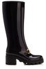 Gucci Horsebit Knee-High Boots