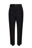 Proenza Schouler Cropped Belted Carrot-Leg Pants