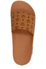 MCM Monogram Printed Slip-On Slides