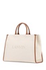 Lanvin Logo Printed Top Handle Bag