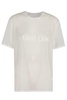 Helmut Lang Logo Printed Sheer Crewneck T-Shirt