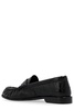 Saint Laurent Logo Plaque Slip-On Loafers