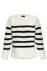 Alanui Stripe Detailed Knitted Sweater