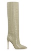 Paris Texas Embossed Knee-High Stiletto Boots