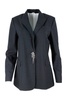 Brunello Cucinelli Pin Embellished Tailored Blazer