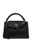 Bally Logo Engraved Foldover Top Tote Bag