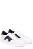 Santoni Round Toe Lace-Up Sneakers