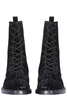 Nicholas Kirkwood Casati Flocked Combat Boots