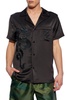 Balmain Graphic Embroidered Short Sleeved Shirt