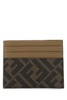 Fendi Man Printed Fabric Fendi Diagonal Card Holder