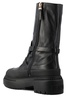 Fendi Delfina Lace-Up Biker Boots