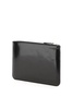 Like boys wallet logo embossed zipped pouch