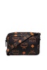 MCM Aren Monogrammed Small Crossbody Bag