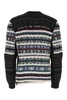 Marine Serre Panelled Crewneck Sweater