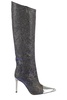 Alexandre Vauthier Pointed-Toe High-Knee Boots