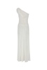 Alberta Ferretti Ruched One-Shoulder Dress