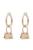 Jacquemus Logo Embossed Chiquito Earrings