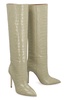 Paris Texas Embossed Knee-High Stiletto Boots