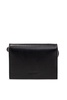 Black Bou Leather Strap Wallet 